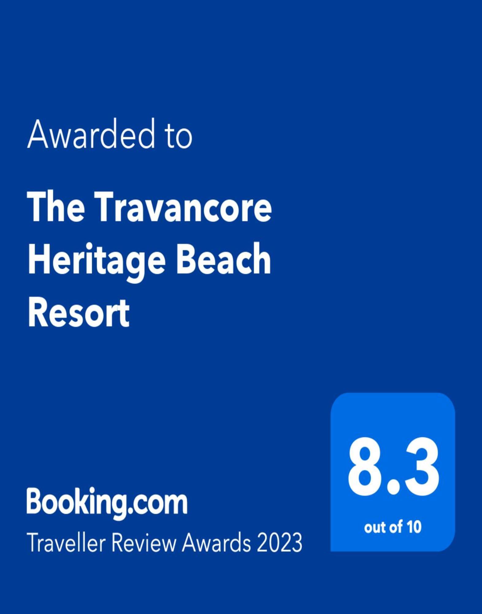 The Travancore Heritage Beach Resort Ковалам Екстер'єр фото